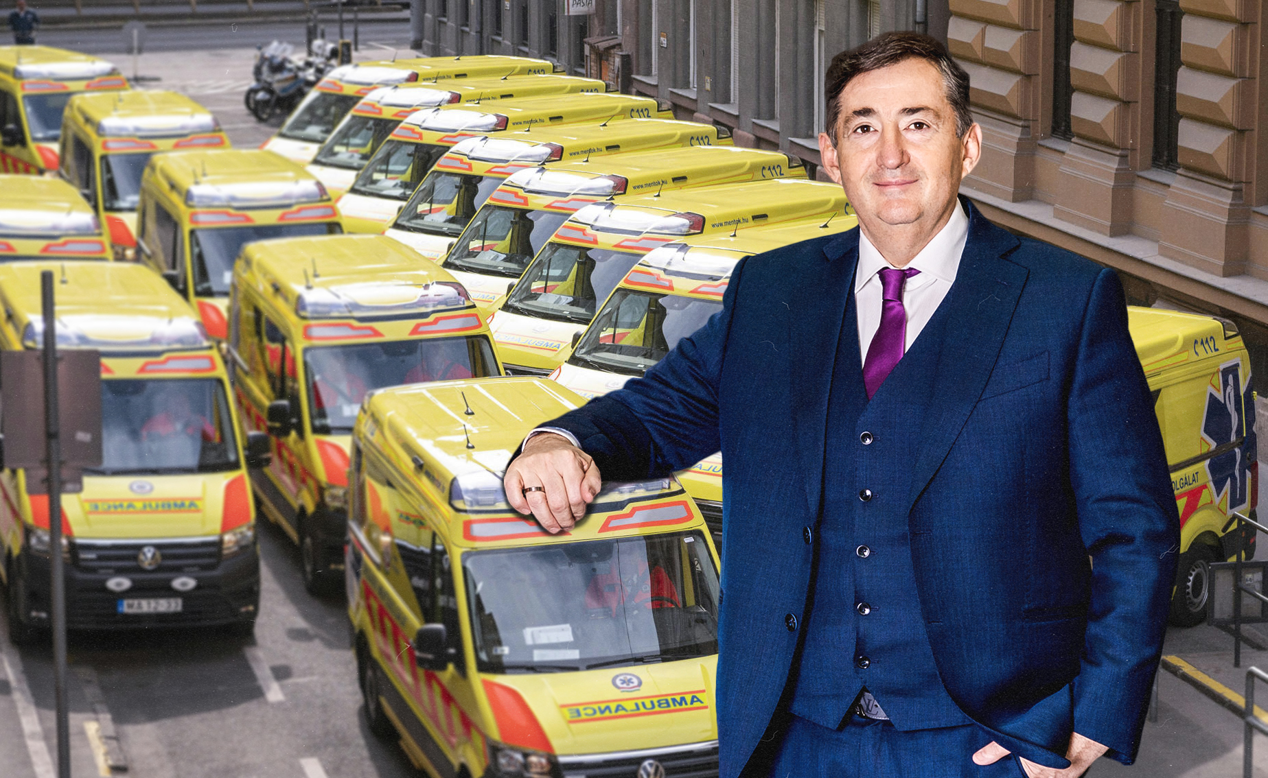 Mészáros Lőrinc autószervize javítja a mentőautókat a következő négy évben