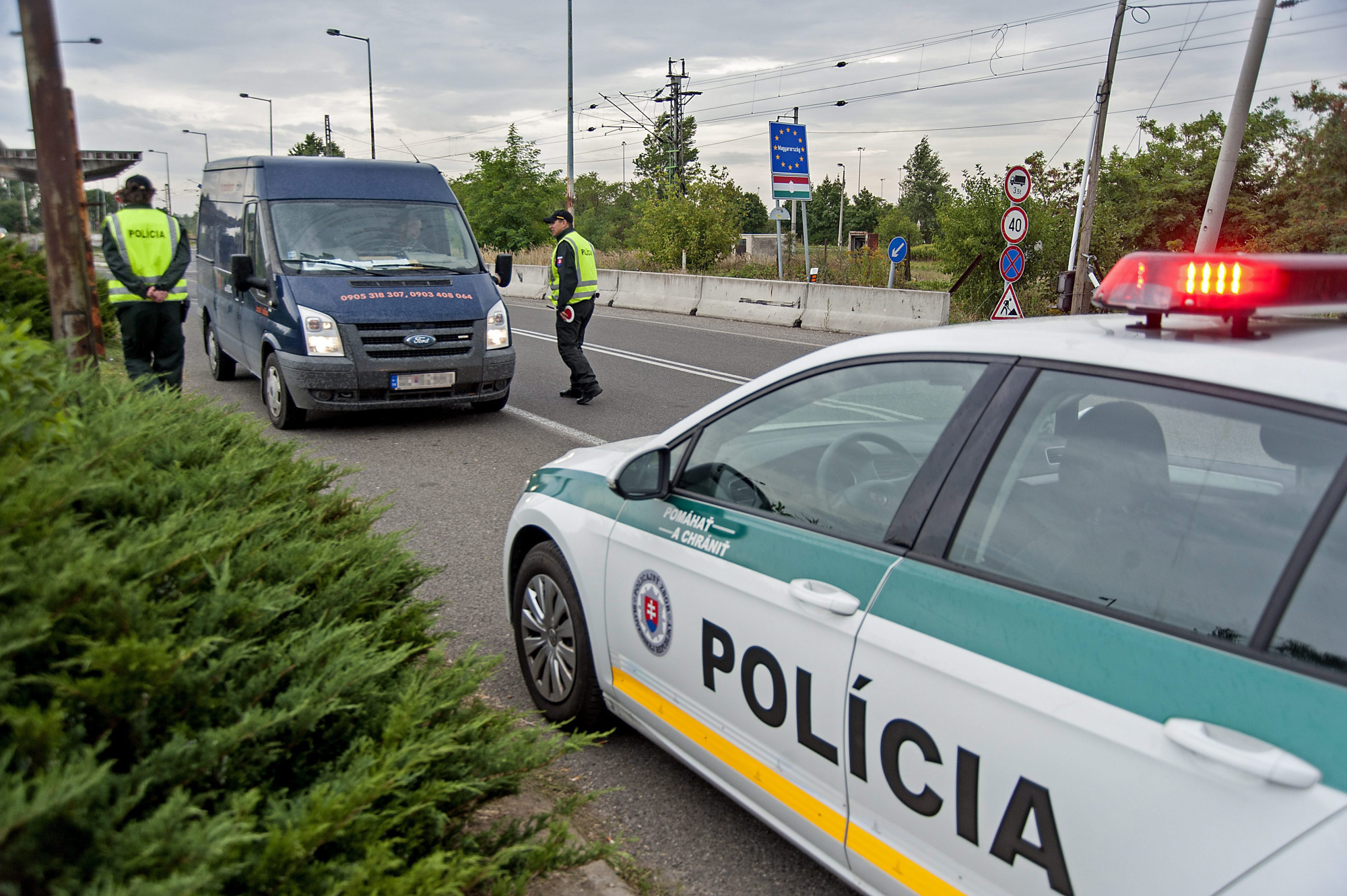 Novemberig lesz ideiglenes határellenőrzés a szlovák-magyar határon