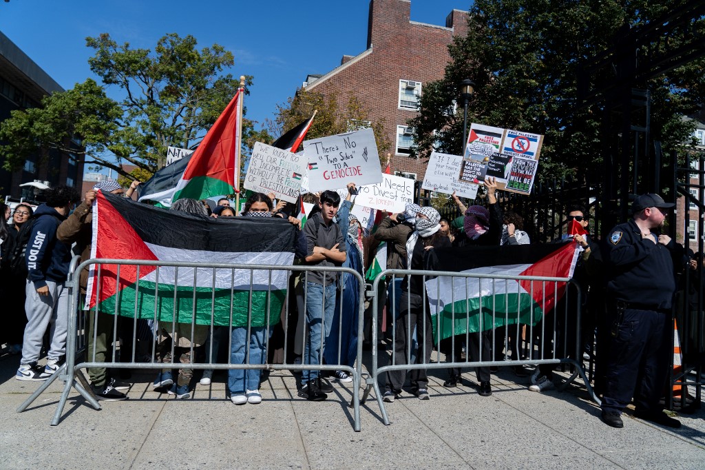 A rendőrség betiltotta a péntekre meghirdetett palesztinpárti tüntetést