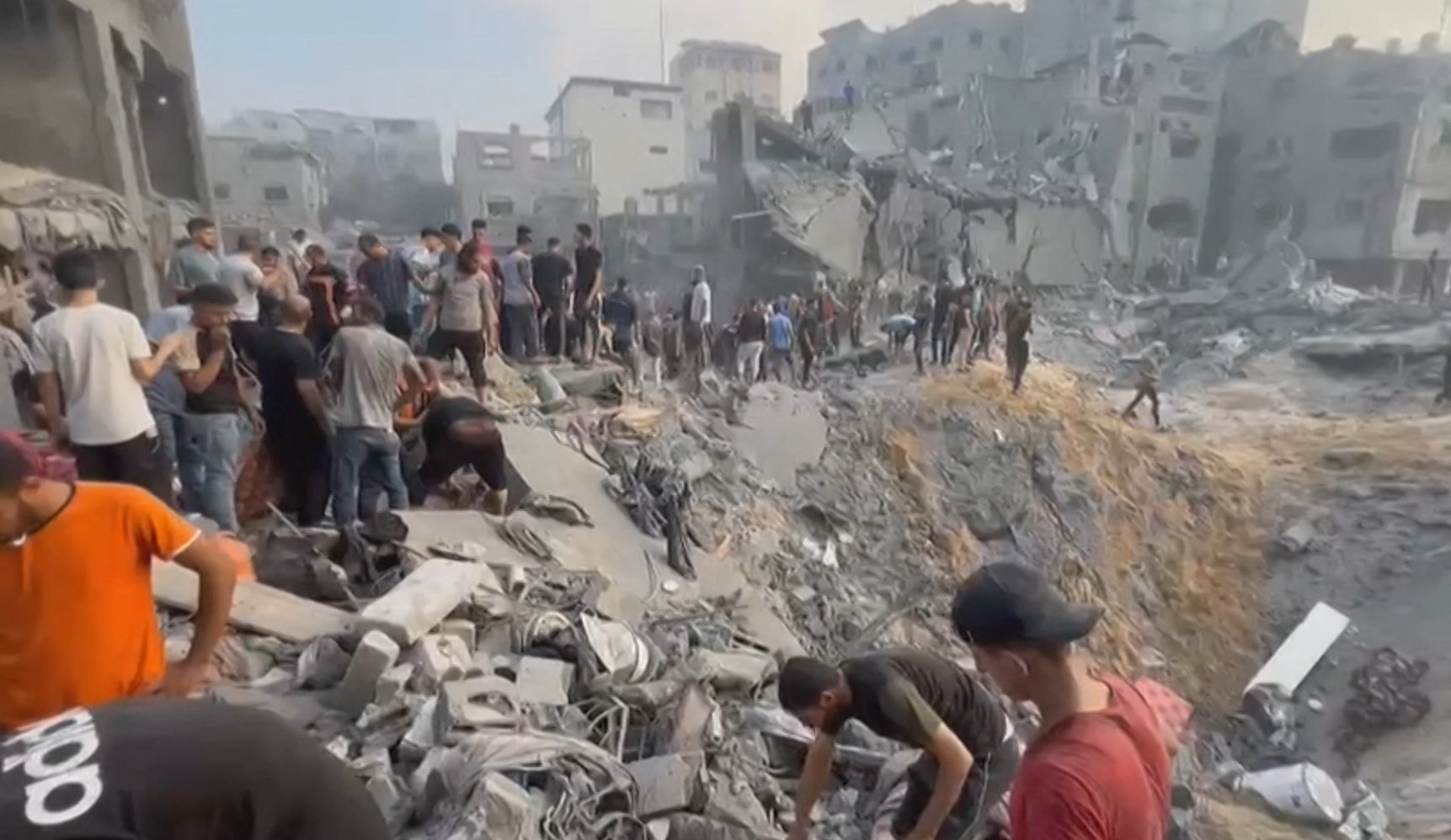 Izrael elismerte a dzsabáliai menekülttábor bombázását