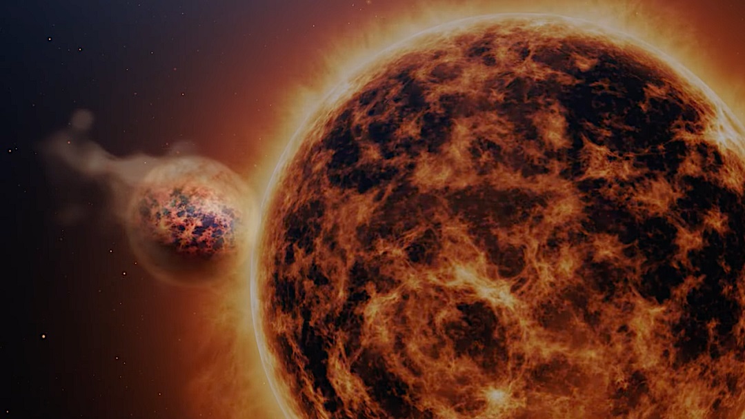 A Wasp-107b bolygó és központi csillagának rekonstrukciója
