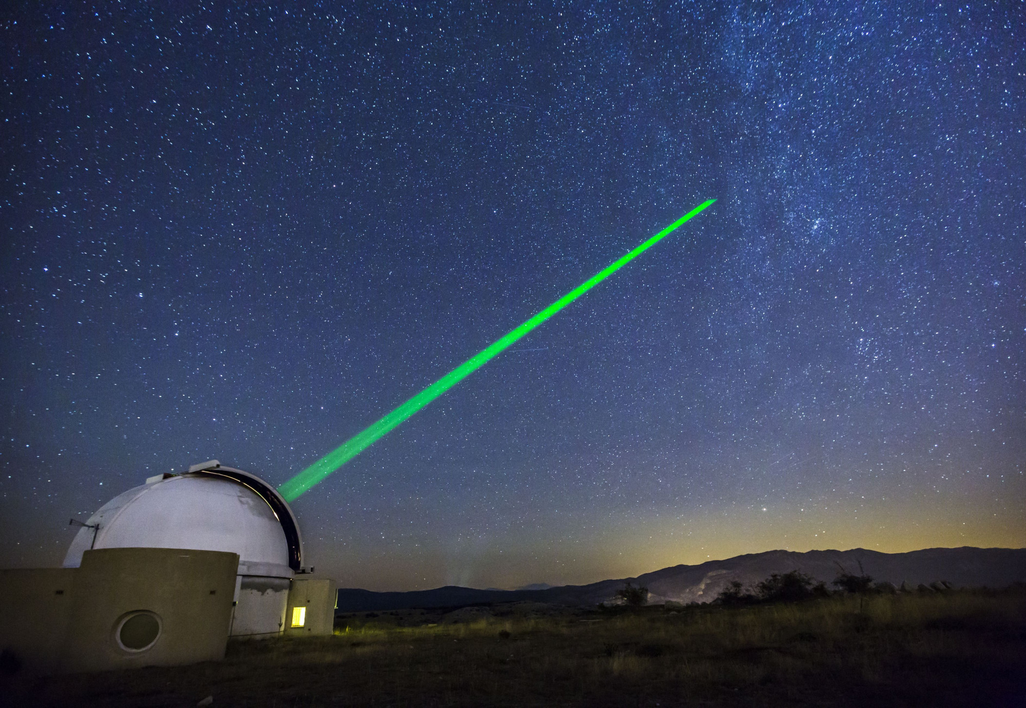 16 millió kilométerről fogadott lézeres üzenetet az űrből egy földi teleszkóp