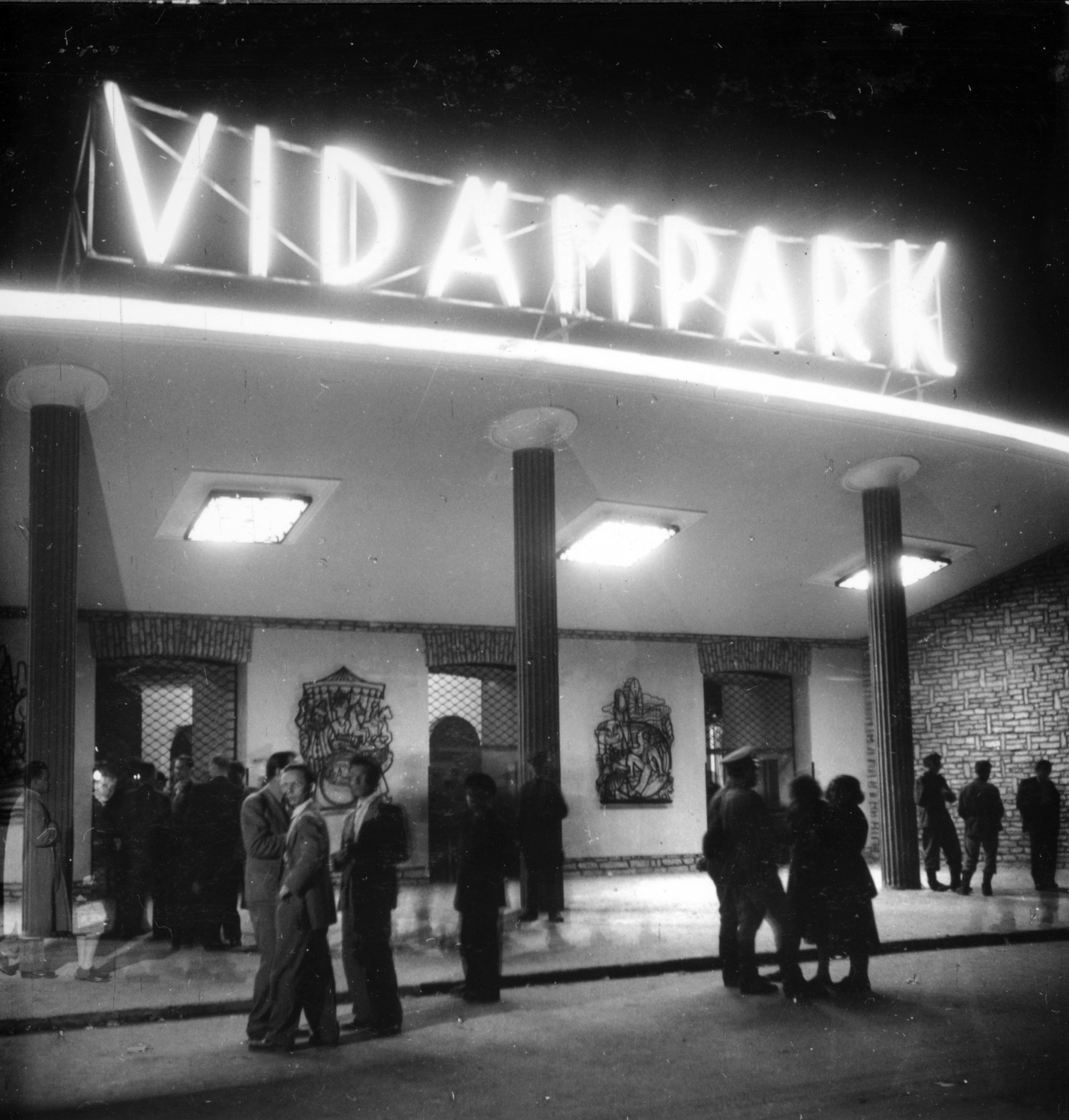 Vidámpark a Városligetben, 1955.