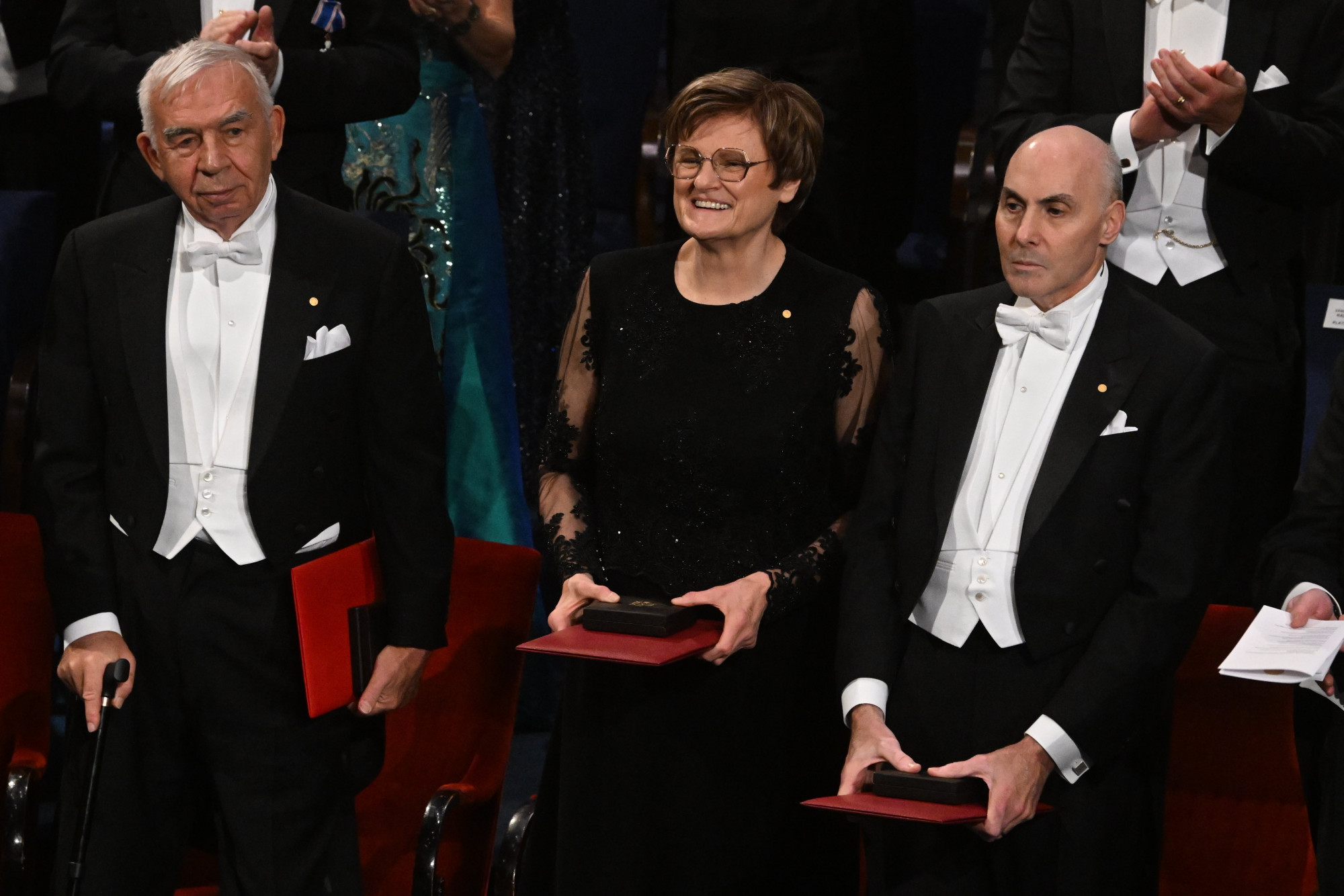 Karikó Katalin és Krausz Ferenc átvette a Nobel-díját