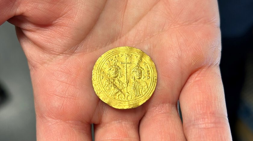 Ezeréves bizánci aranypénzt találtak Norvégia kellős közepén