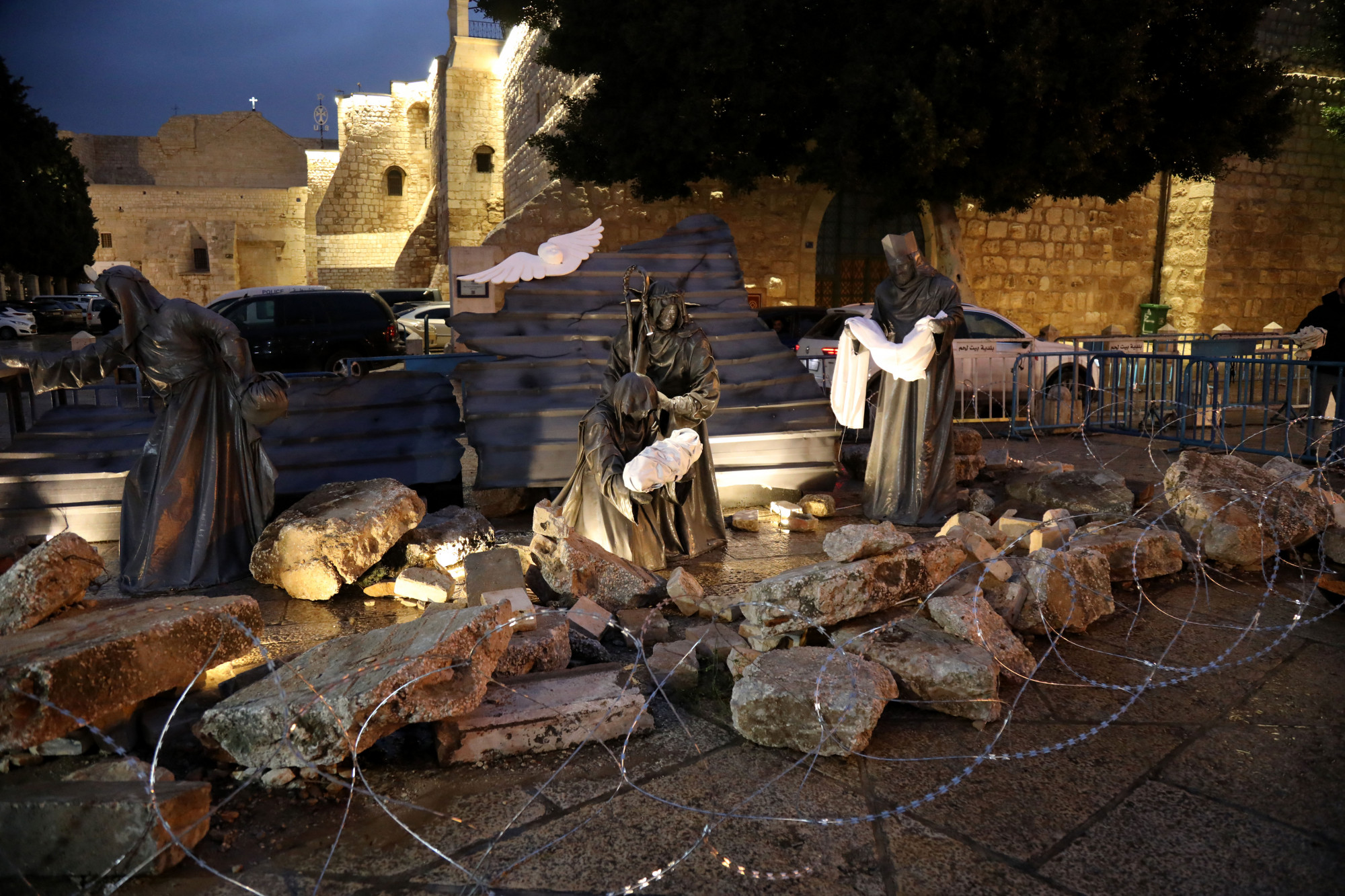 Szomorú karácsony Betlehemben, zarándokok és turisták nélkül telik az idei ünnep
