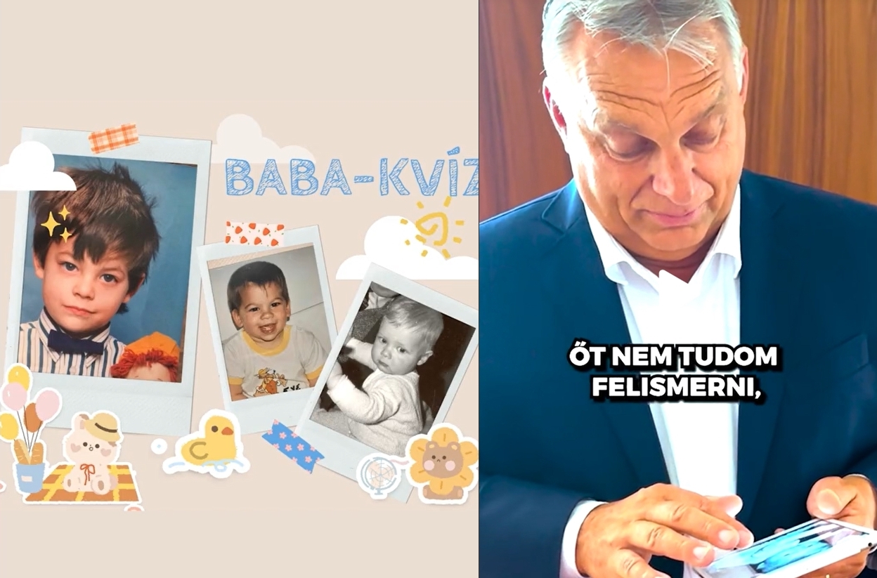 Megfizethetetlen, önfeledt szórakozás: nézegessünk ciki gyerekfotókat Orbán Viktorral