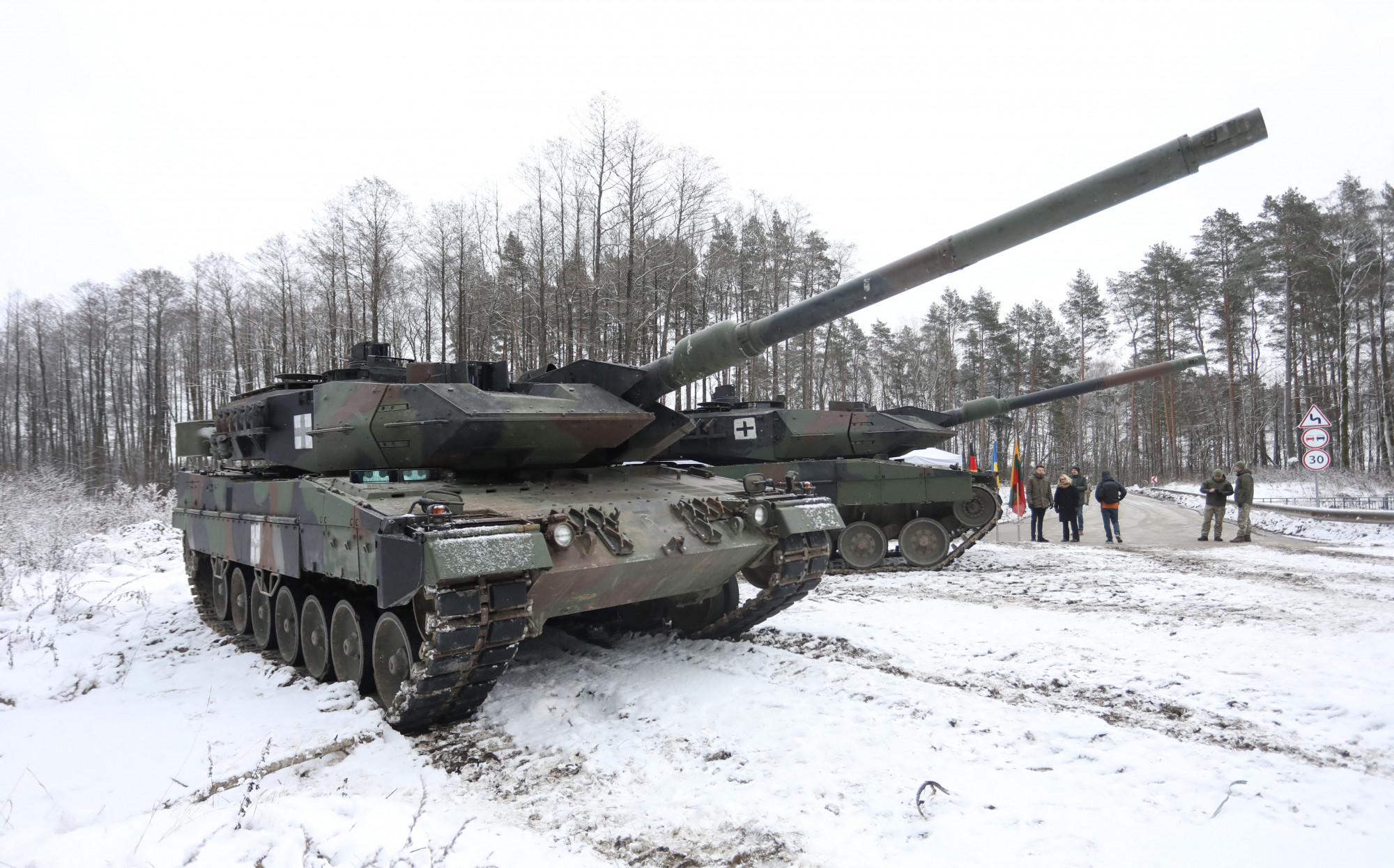 Alig tudták bevetni a németektől kapott modern tankokat az ukránok