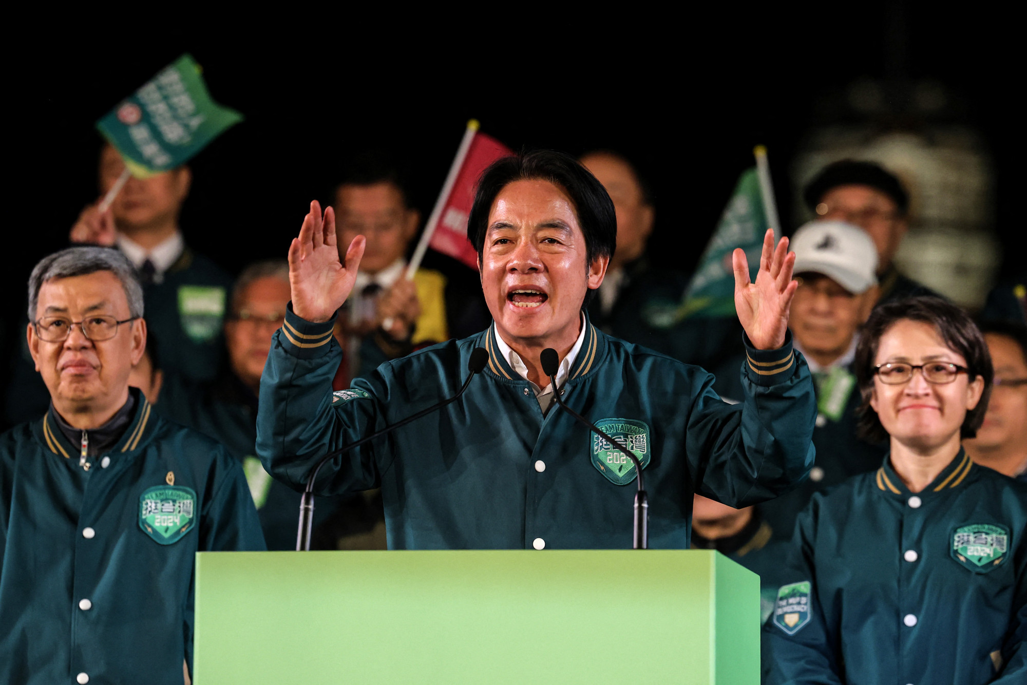 Az ellenzék elismerte vereségét, a nyolc éve kormányzó párt adja Tajvan új elnökét