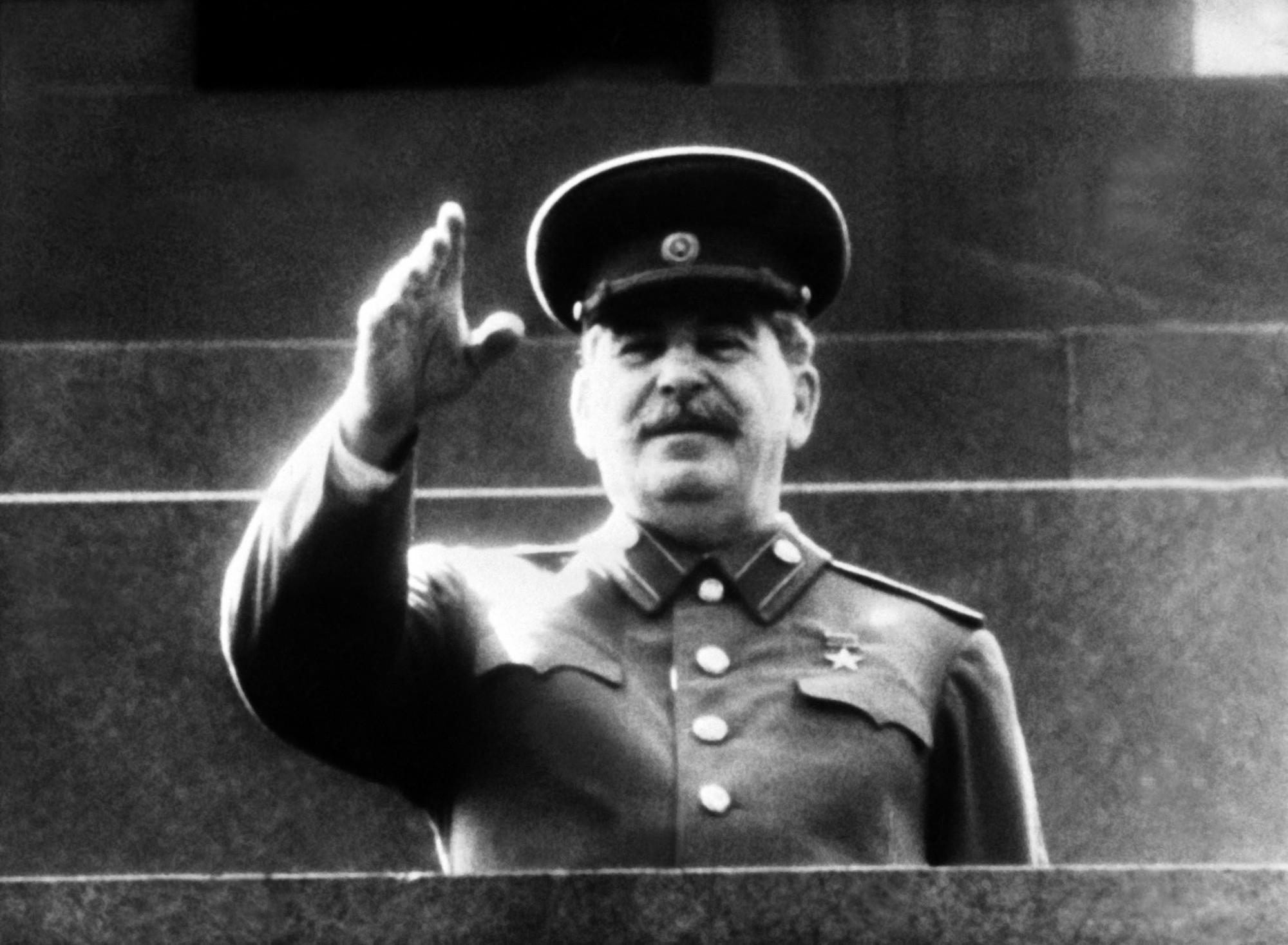 Sztálin egy Vörös téri díszszemlén