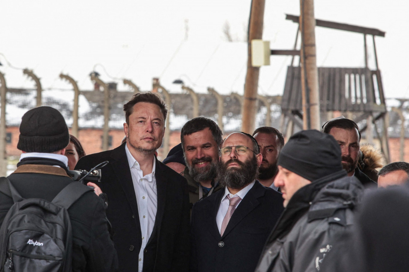 Elon Musk elment Auschwitzba