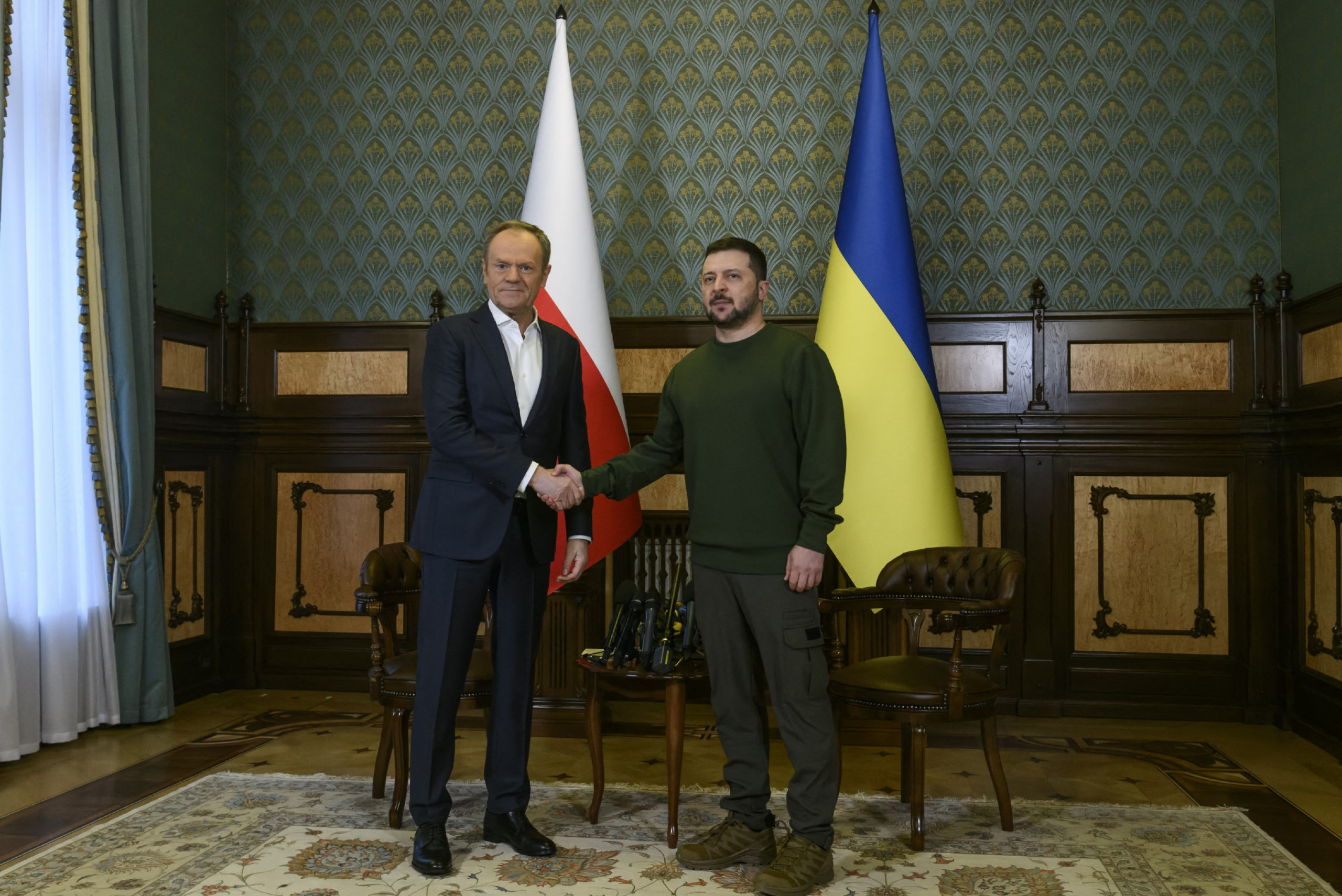 Zelenskiy and Tusk Navigate Strained Ties and Defense Priorities