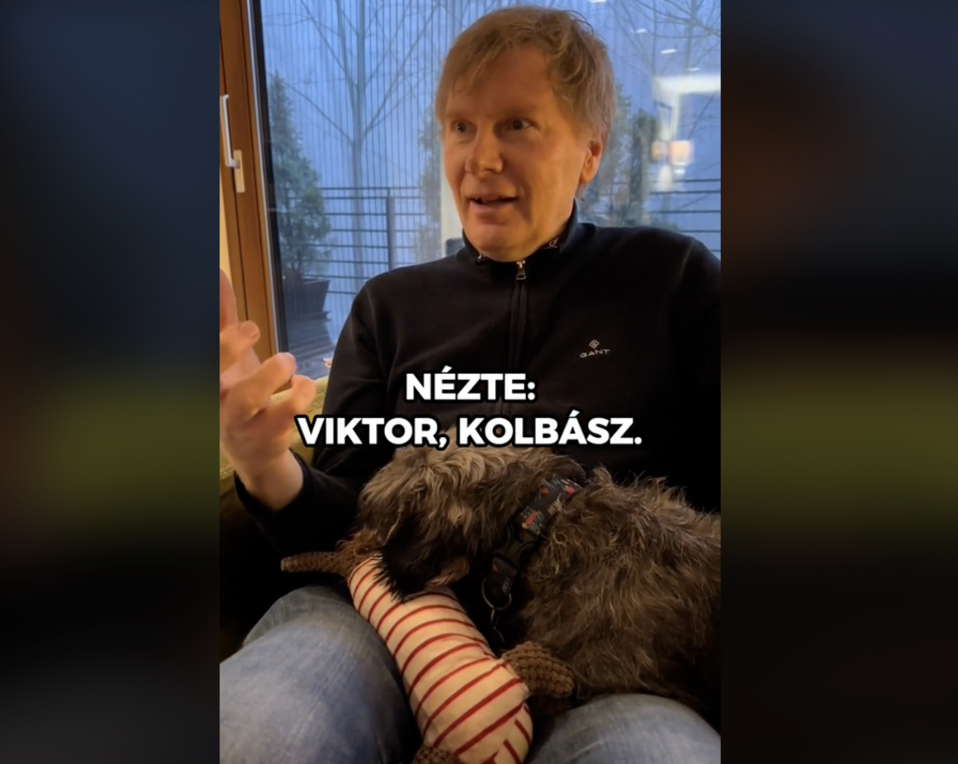 A fiatal Orbán kolbászáról mesél cukiskodó anekdotát a miniszterelnök tiktokján az ellenzéki Fodor Gábor