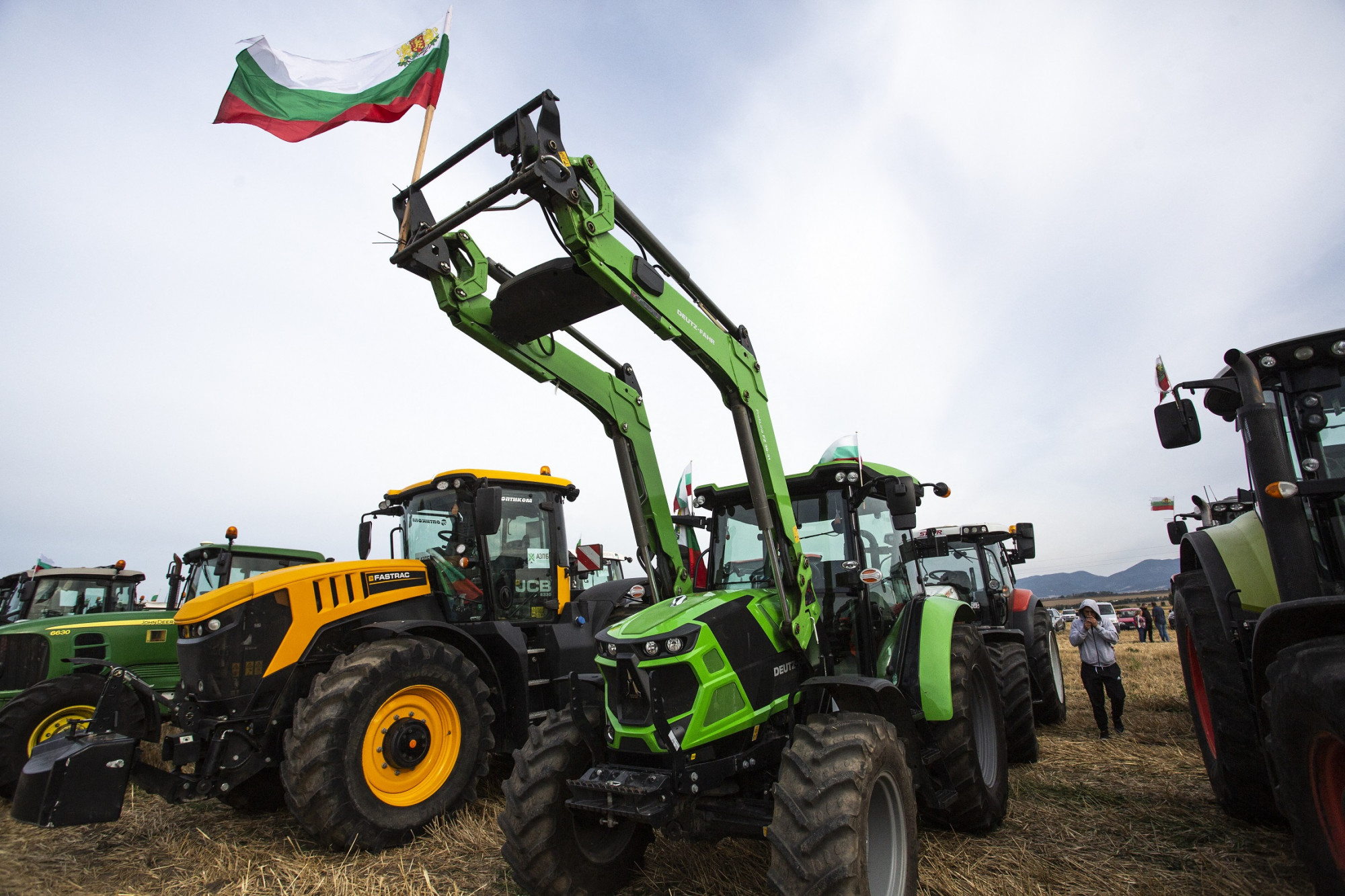 Bulgáriát is elérték a gazdatüntetések