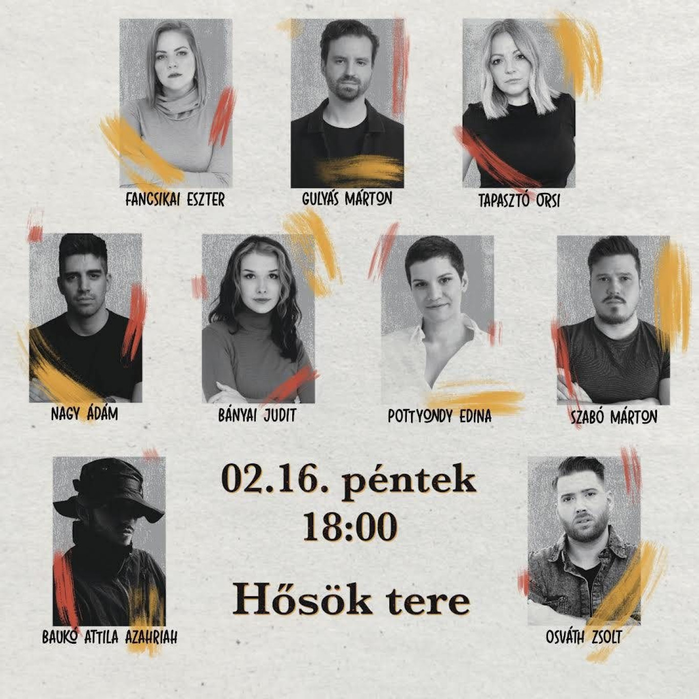 Több mint 100 híresség állt a Pottyondy Edina által szervezett tüntetés mellé