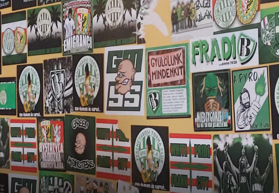 Az igazgató leszedette egy ferencvárosi iskola gyűlöletet keltő Fradi-tablóját
