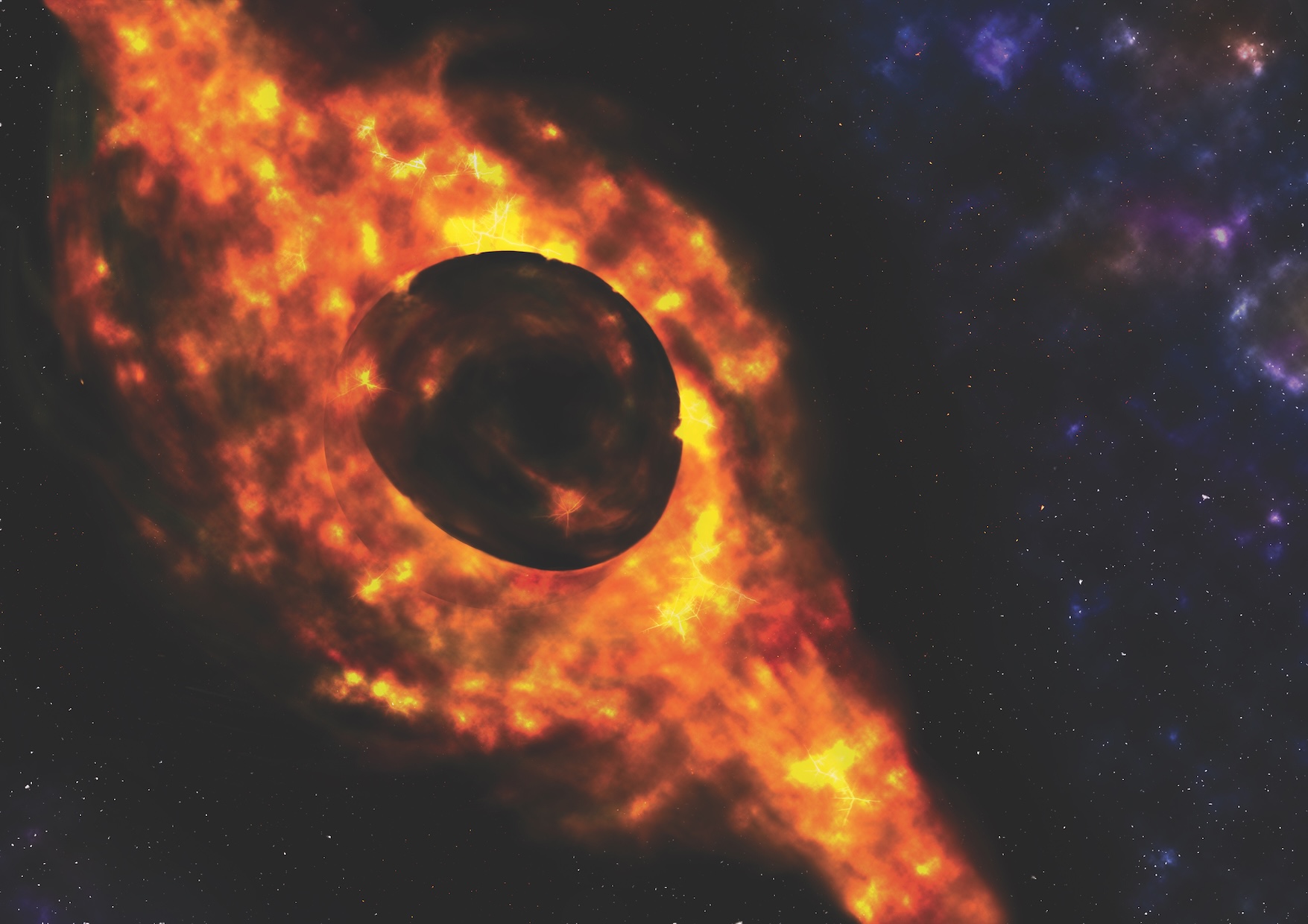 Felfedezték az univerzum legfényesebb objektumát, ami naponta felfal egy Napot