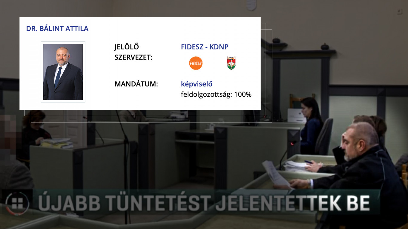 K. Endrét Etyek jelenlegi fideszes alpolgármestere, egy állami cég igazgatója védte az elsőfokú tárgyaláson