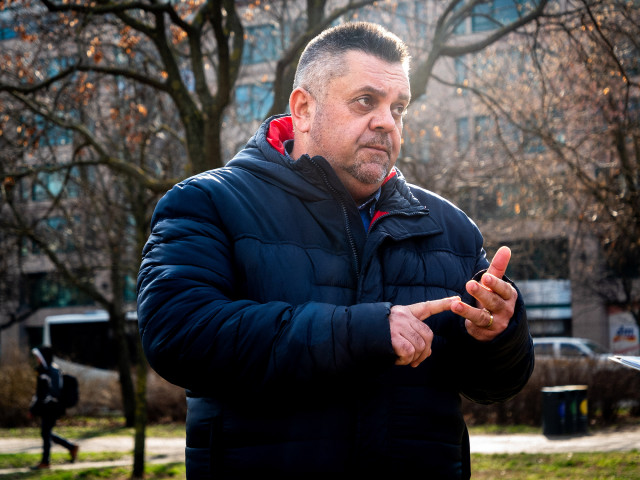 Lőrincz Zoltán, a Magyar Helsinki Bizottság ügyfele