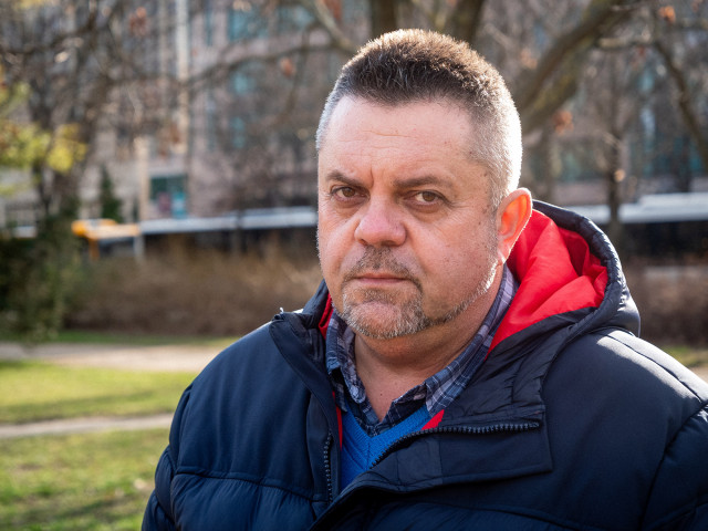 Lőrincz Zoltán, a Magyar Helsinki Bizottság ügyfele