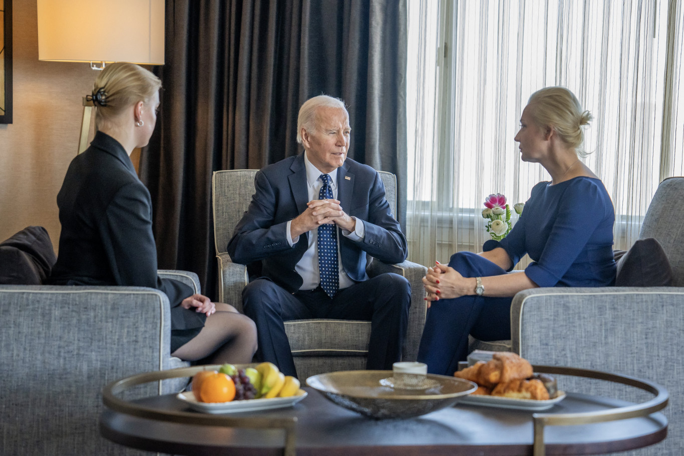 Julija helyett Jolandának hívta Navalnij özvegyét Joe Biden