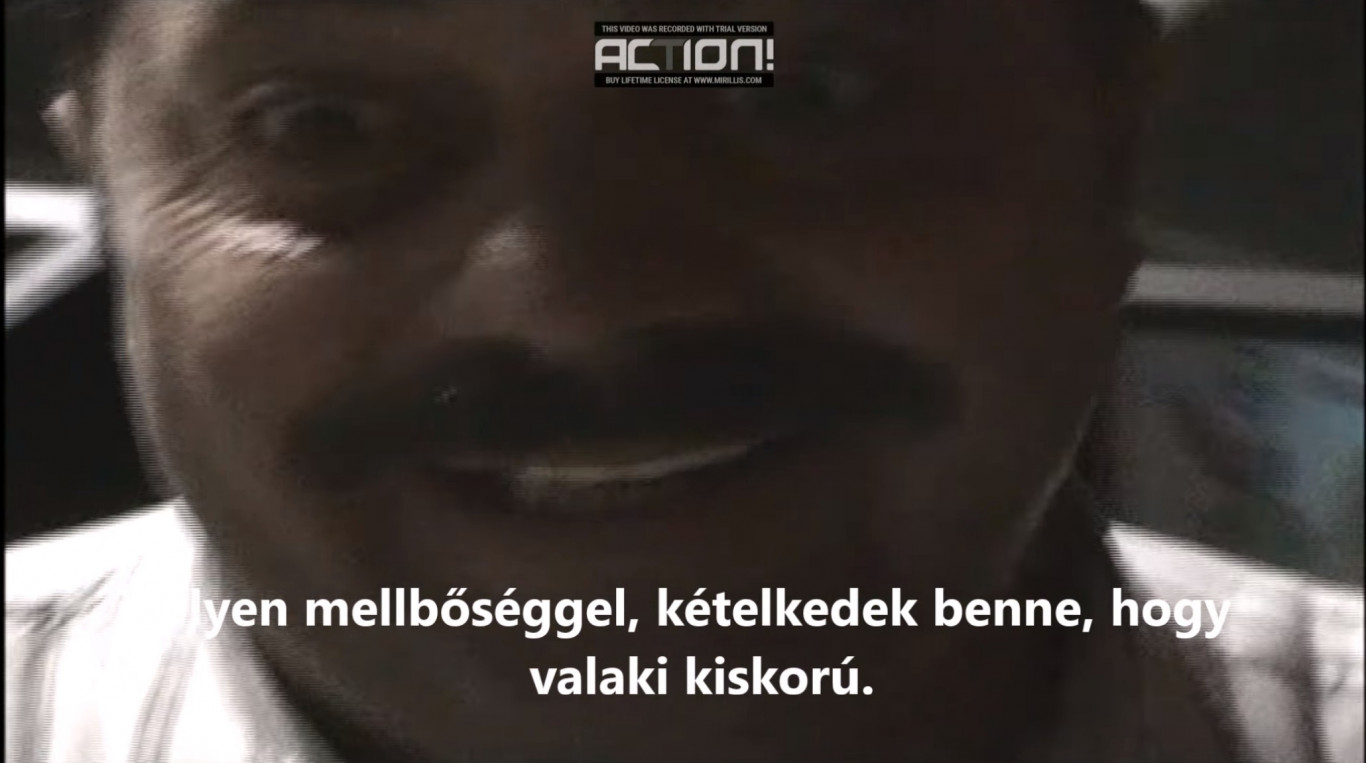 „Ilyen mellbőséggel kételkedek benne, hogy valaki kiskorú”