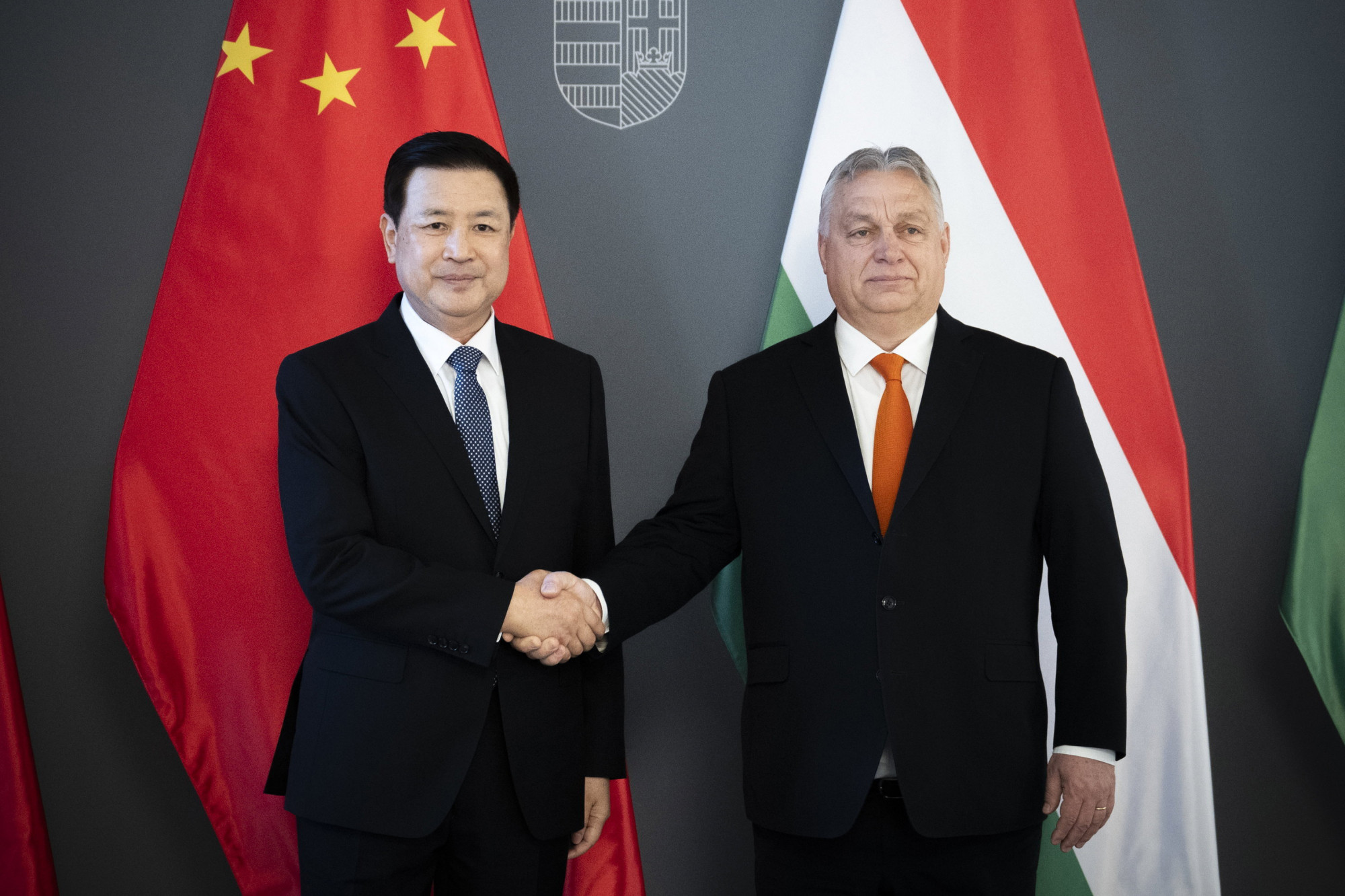 Orbán Viktor miniszterelnök fogadja Vang Hsziahongot, a Kínai Népköztársaság államtanácsosát, közbiztonsági miniszterét.