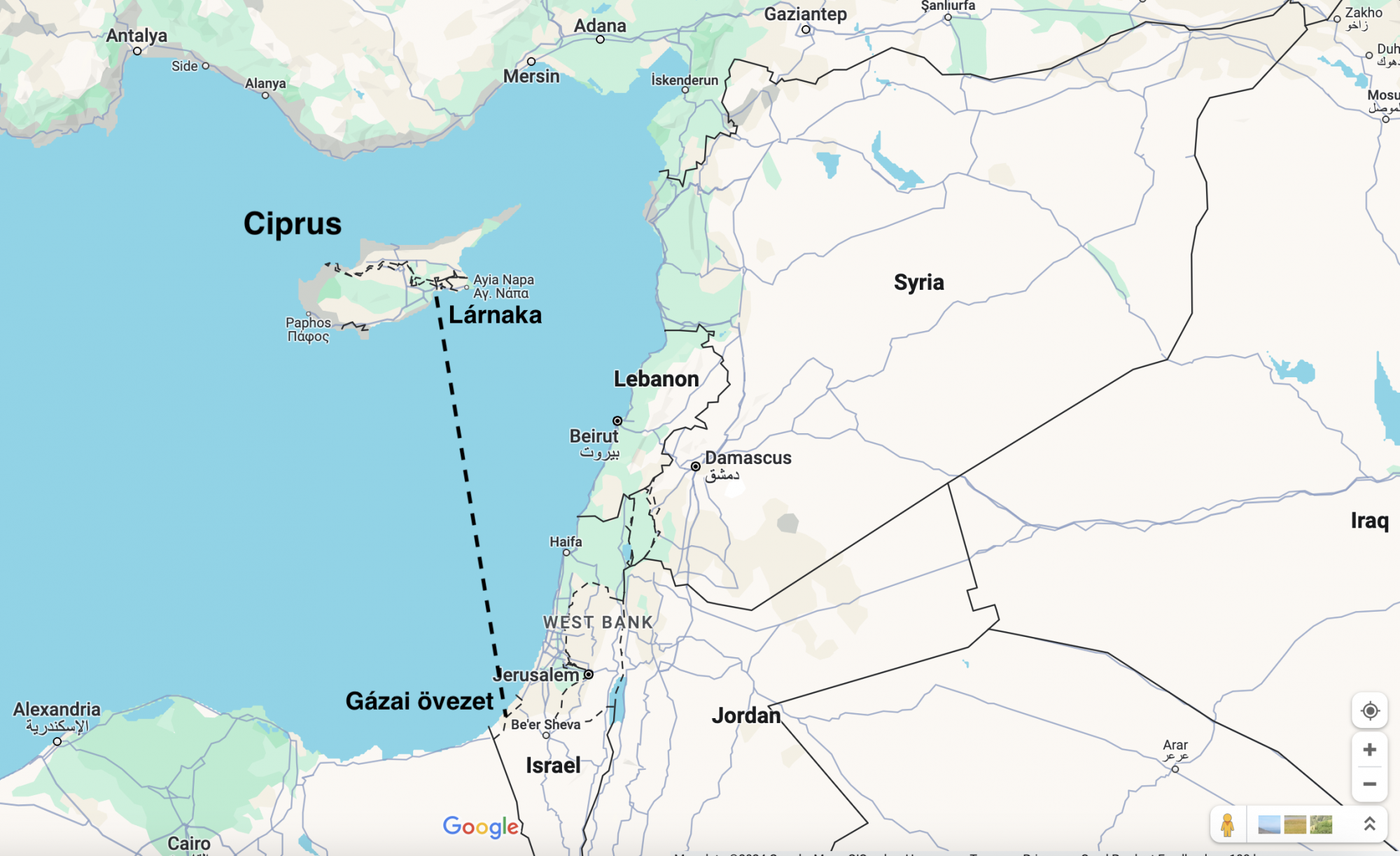 Az EU megnyitja a tengeri folyosót, hogy Ciprusról segélyt küldhessenek Gázába