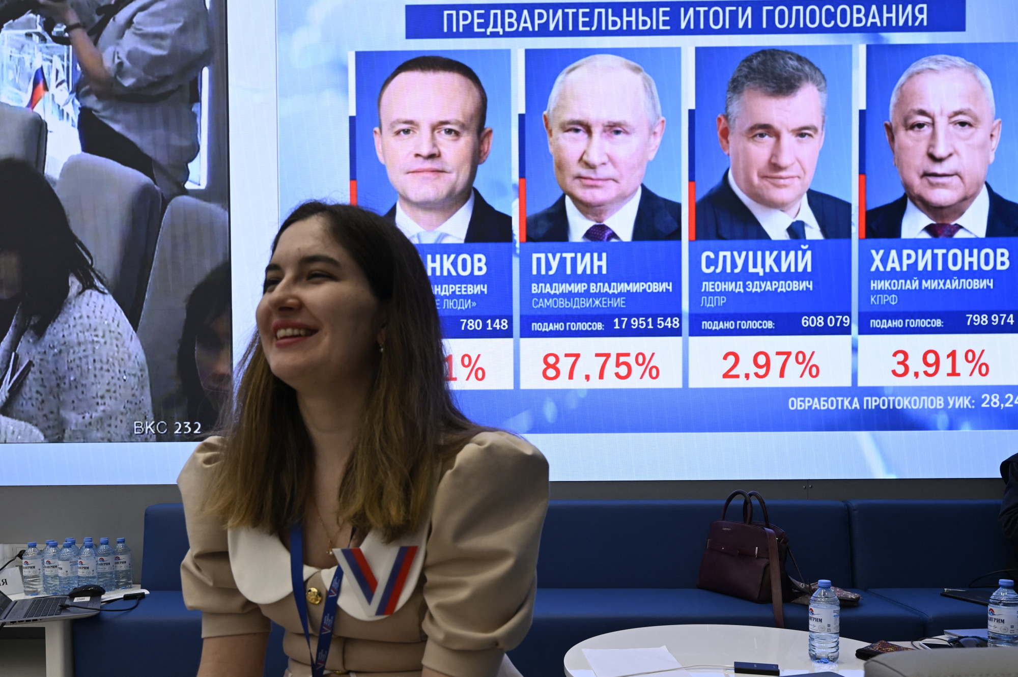 Putyin nem szerénykedik: 88 százalékos választási győzelmet hirdettek ki Oroszországban