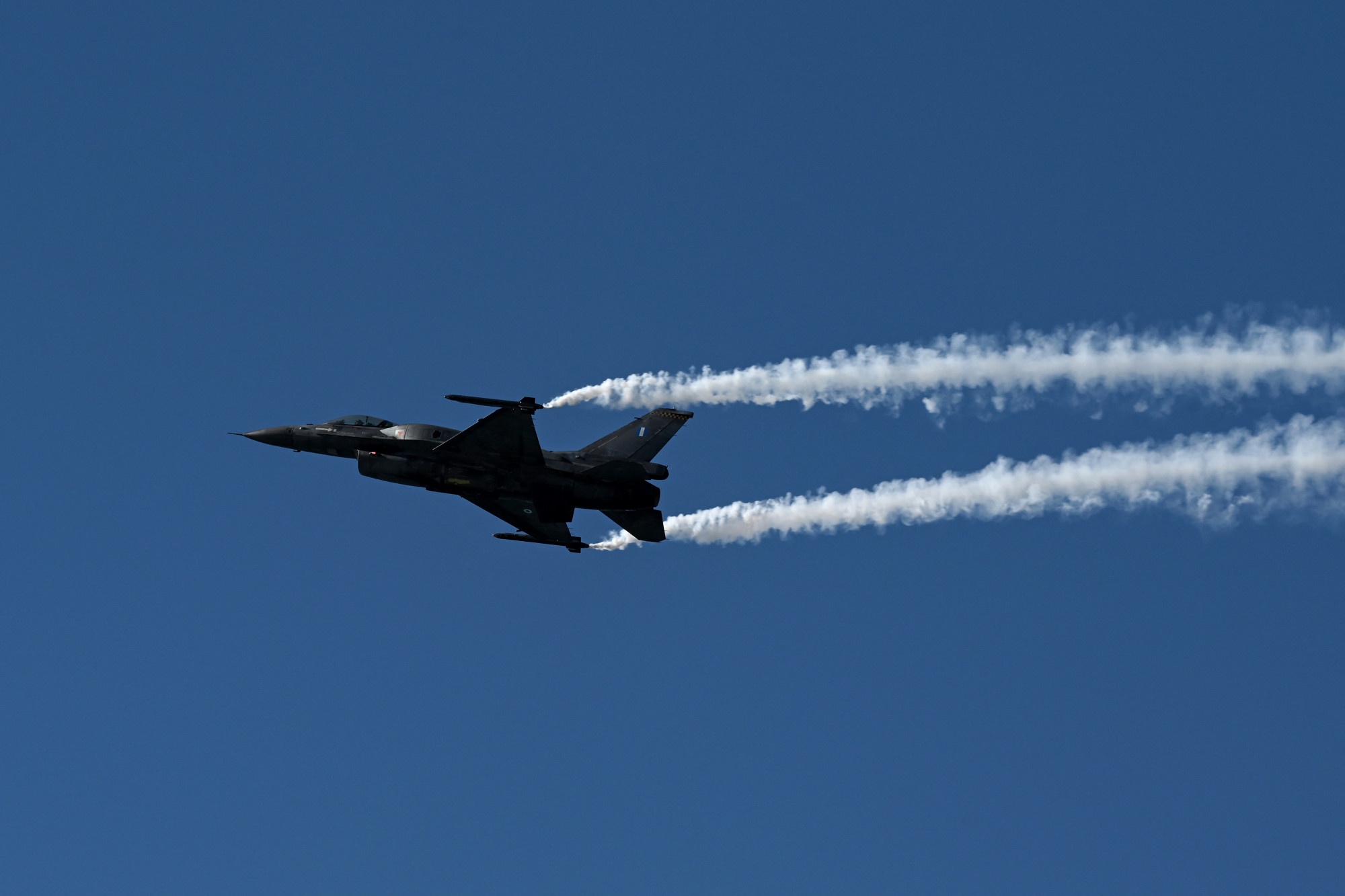 Lezuhant egy F-16-os vadászgép Görögországban