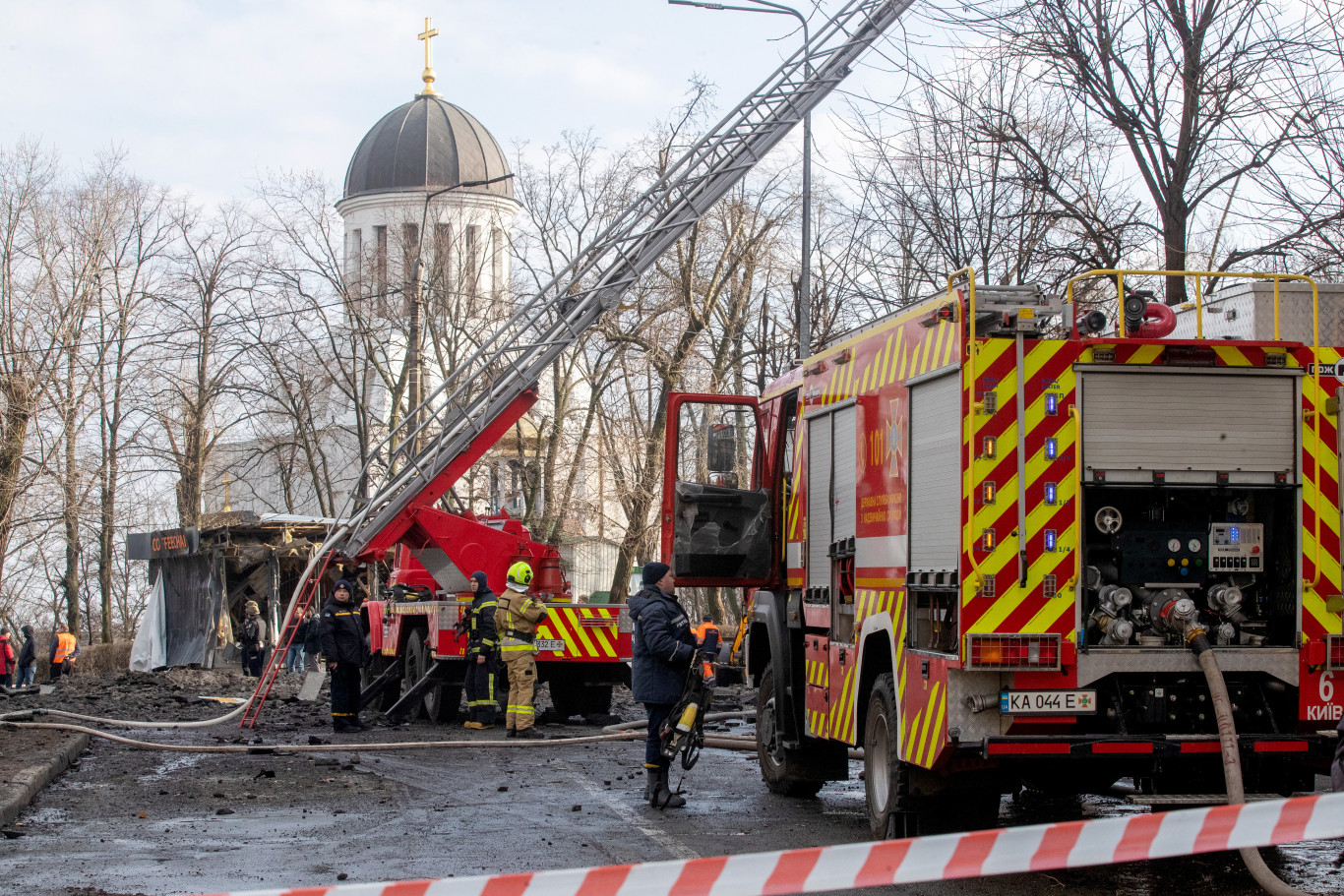 A héten másodszorra bombázták Kijevet