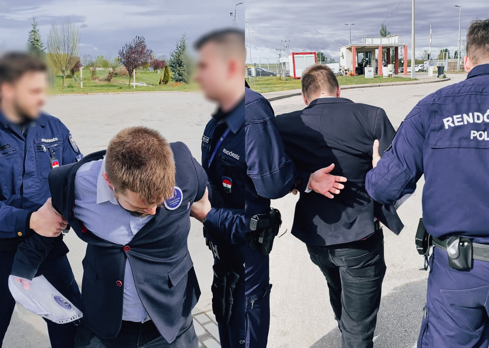 Rendőrök vitték el Pintér Bencét, az egyik győri polgármesterjelöltet