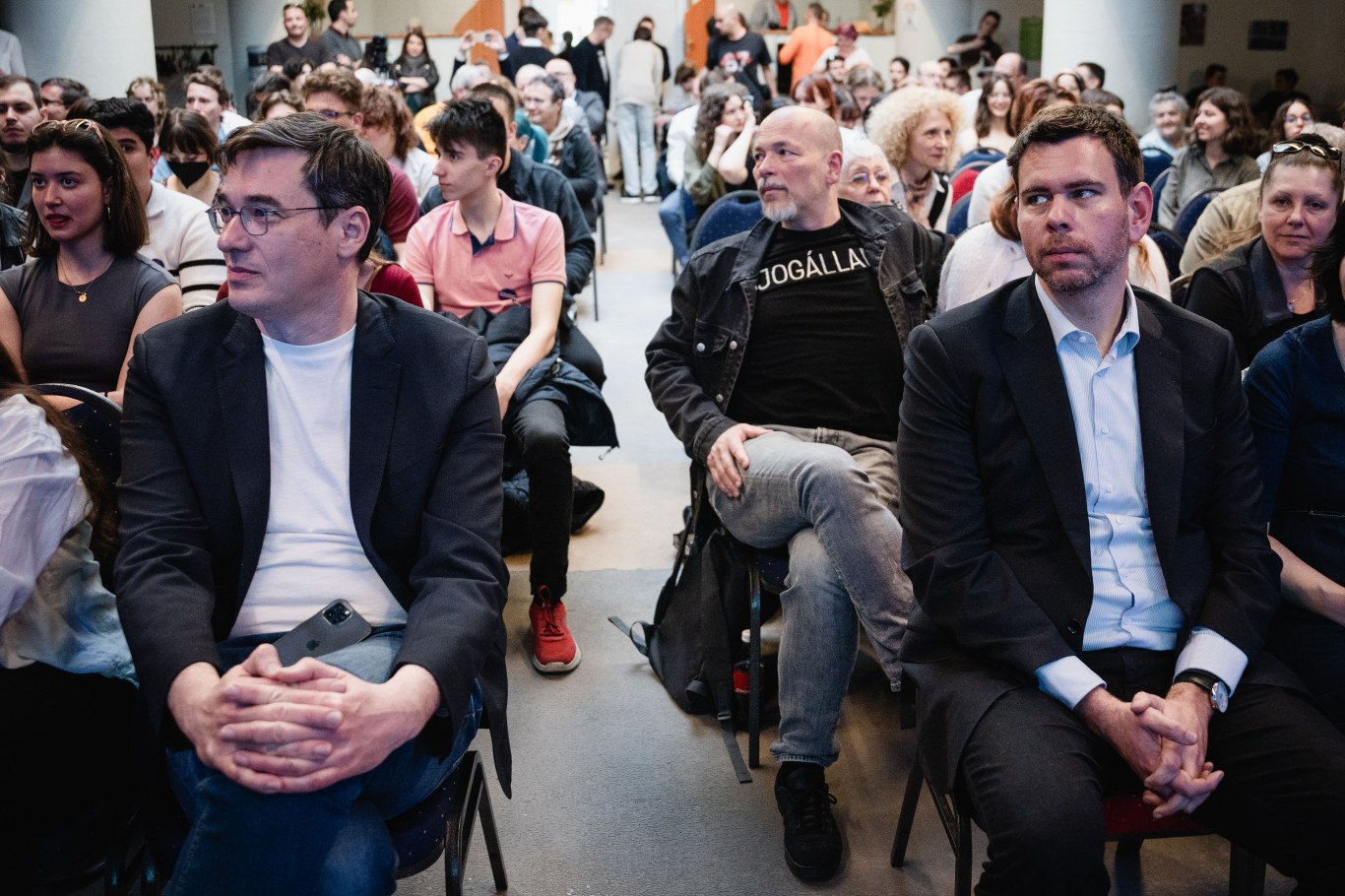 Budapest-programot csináltak diákszervezetek, a bemutatóján a kampányban először találkozott egymással Karácsony Gergely és Vitézy Dávid