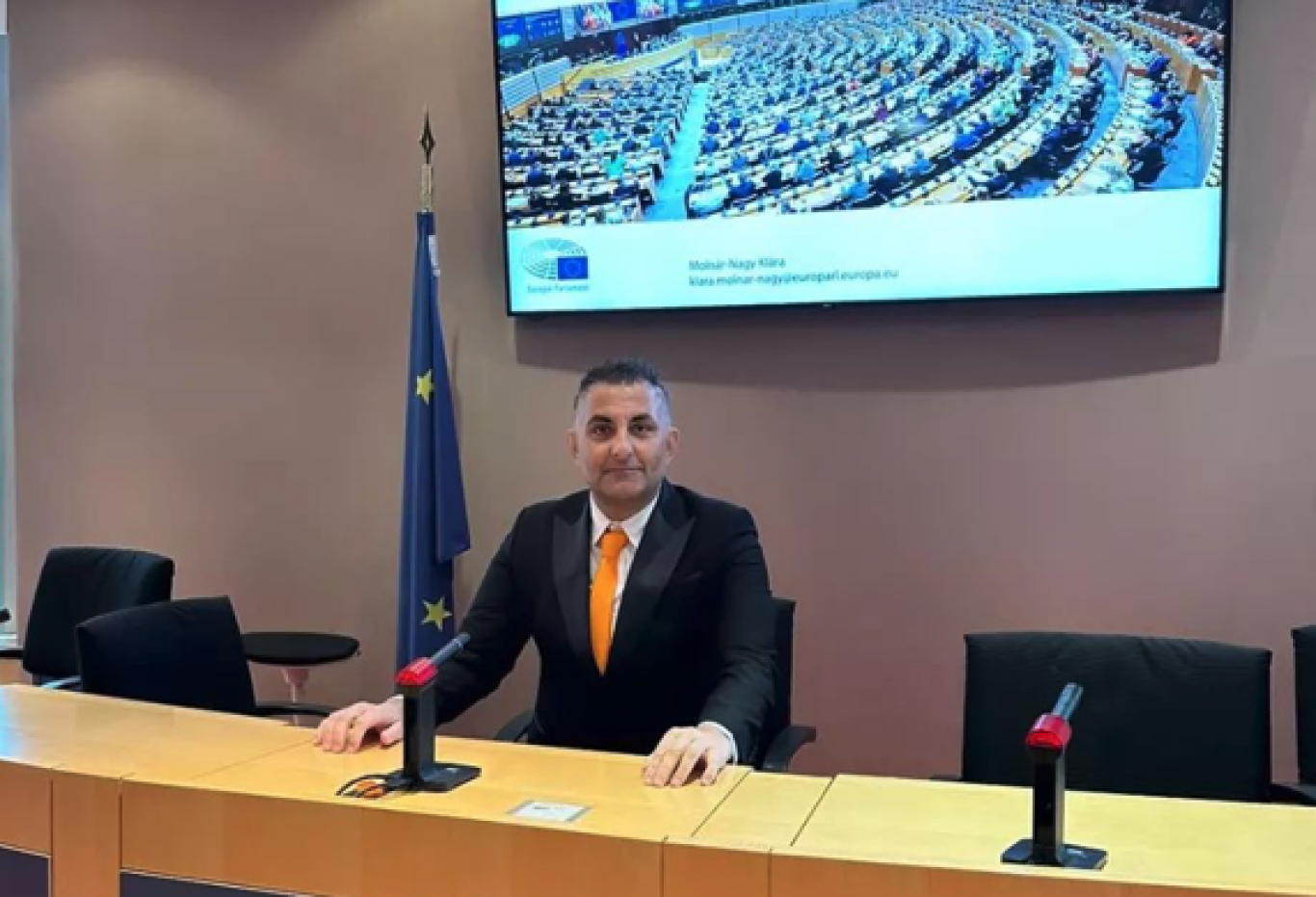Az Európai Parlamentben járt Győzike