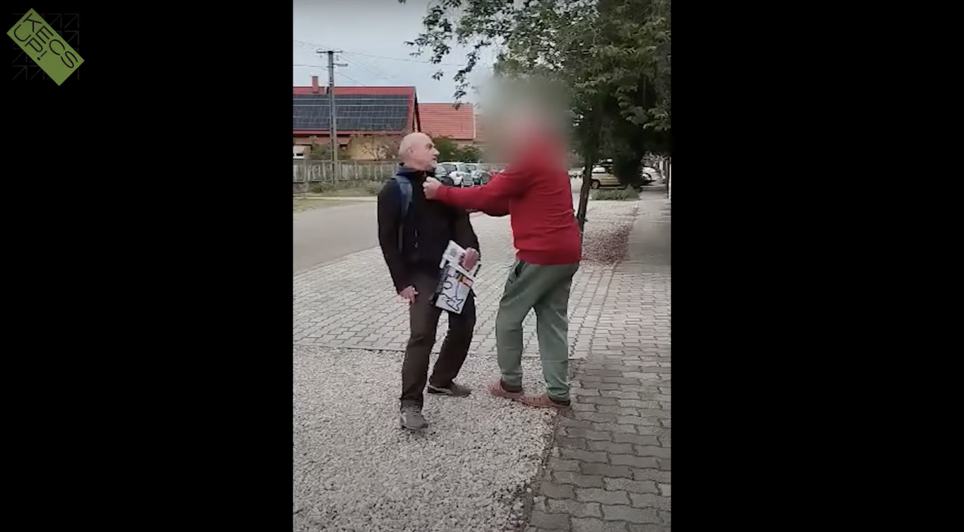 Megrángatták és megfenyegették a kecskeméti kutyapártos jelöltet