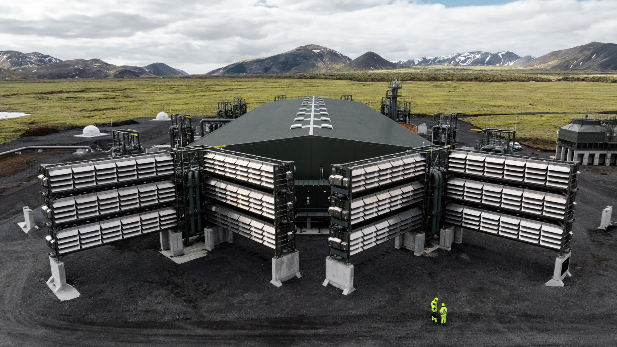 A Mammoth szén-dioxid leválasztó üzem Izlandon