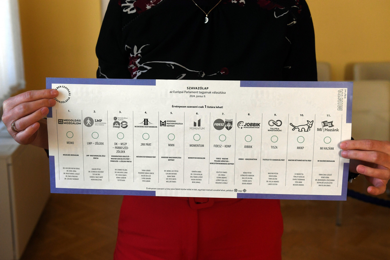 Megérkeztek az első levélszavazatok a Nemzeti Választási Irodához