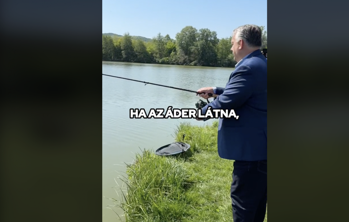 Kivágtak egy Orbánra minden bizonnyal súlyosan terhelő részt a miniszterelnök pecázós tiktokvideójából