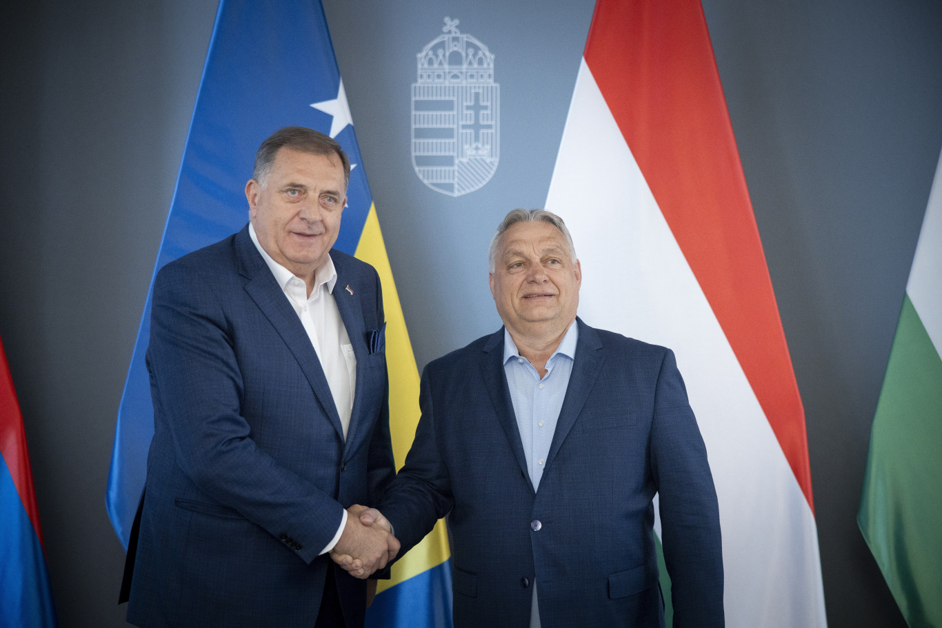 Megint Orbánnál járt Dodik