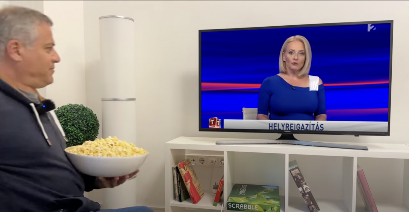 Annyit hazudott a TV2 Juhász Péterről, hogy a politikus 1 óra 45 perces videót tudott összevágni csak az elhangzott helyreigazításokból