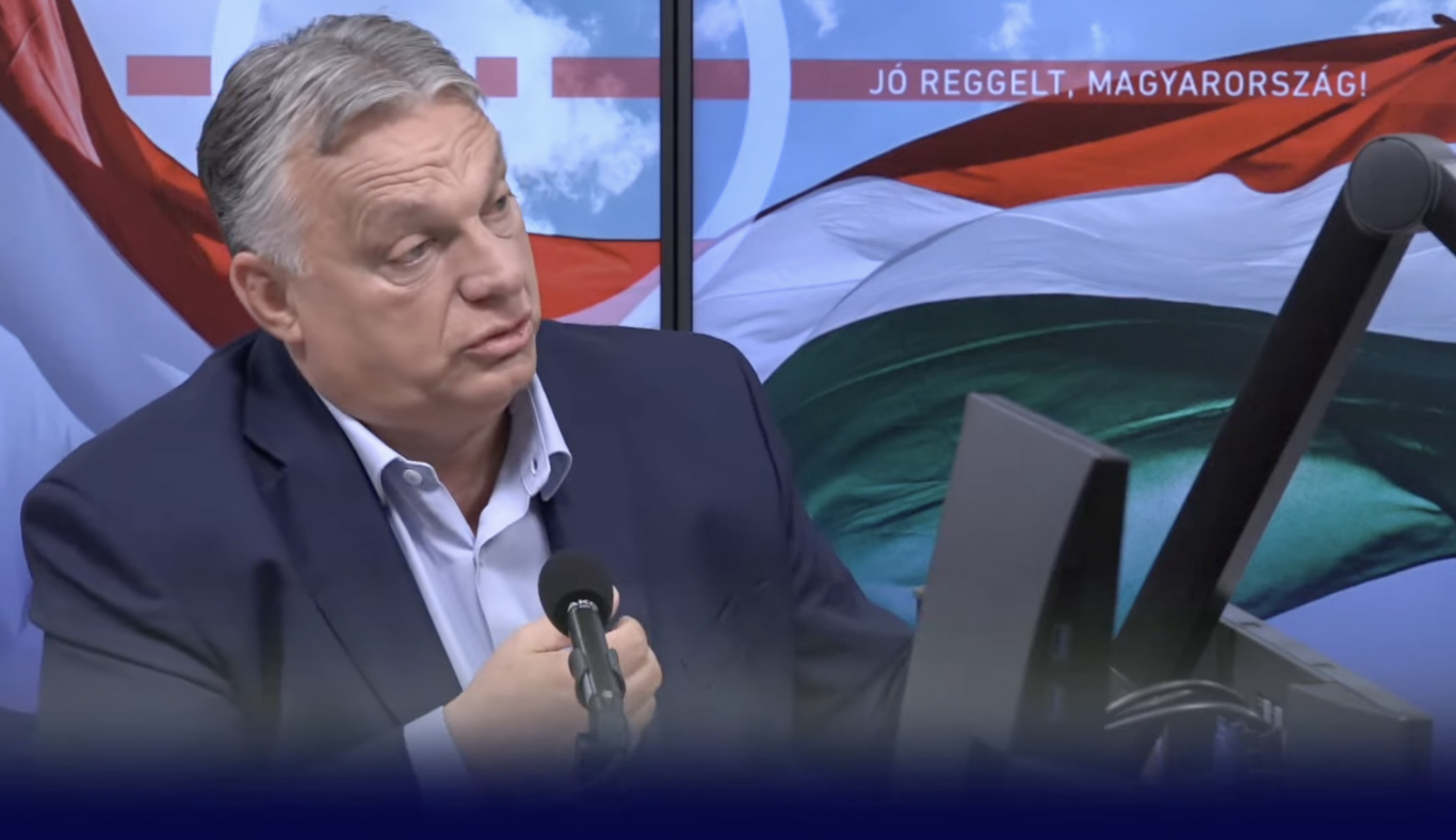 Orbán Viktor háború helyett már csiganyálról, váladékokról és Soros Györgyről beszél