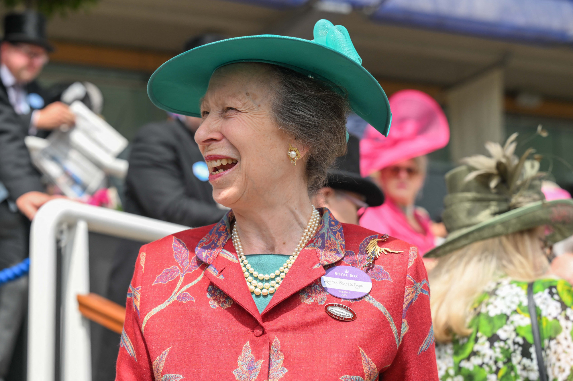 Anna brit hercegnő Ascotban 2024. június 18-án.
