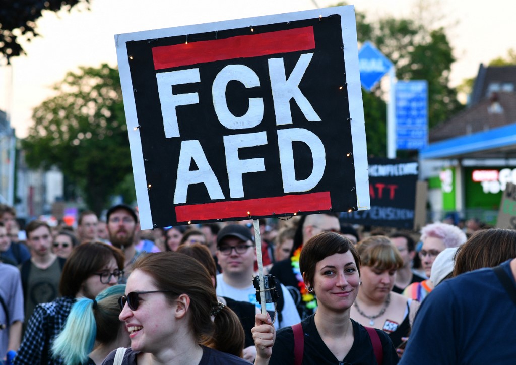 Már szombaton is tüntetés volt Essenben