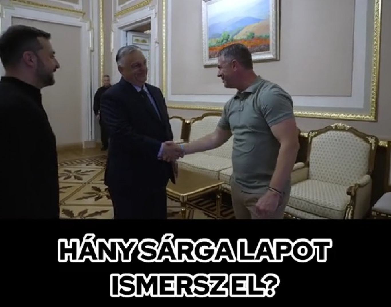 Rebrovval is lekezelt Orbán Kijevben