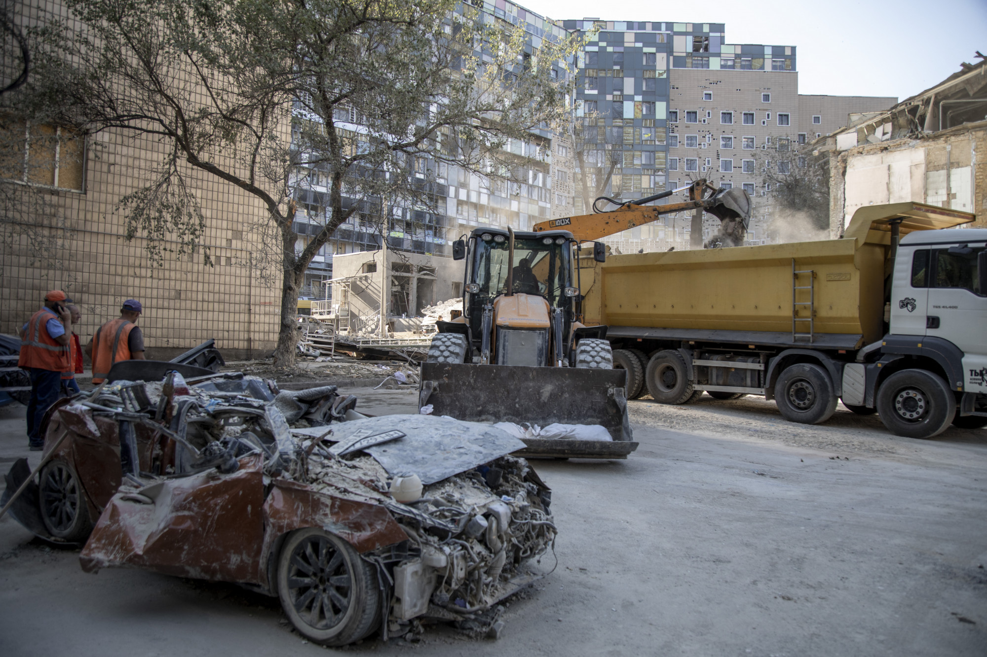 Háromra emelkedett a kijevi gyermekkórházat ért légicsapás halálos áldozatainak száma
