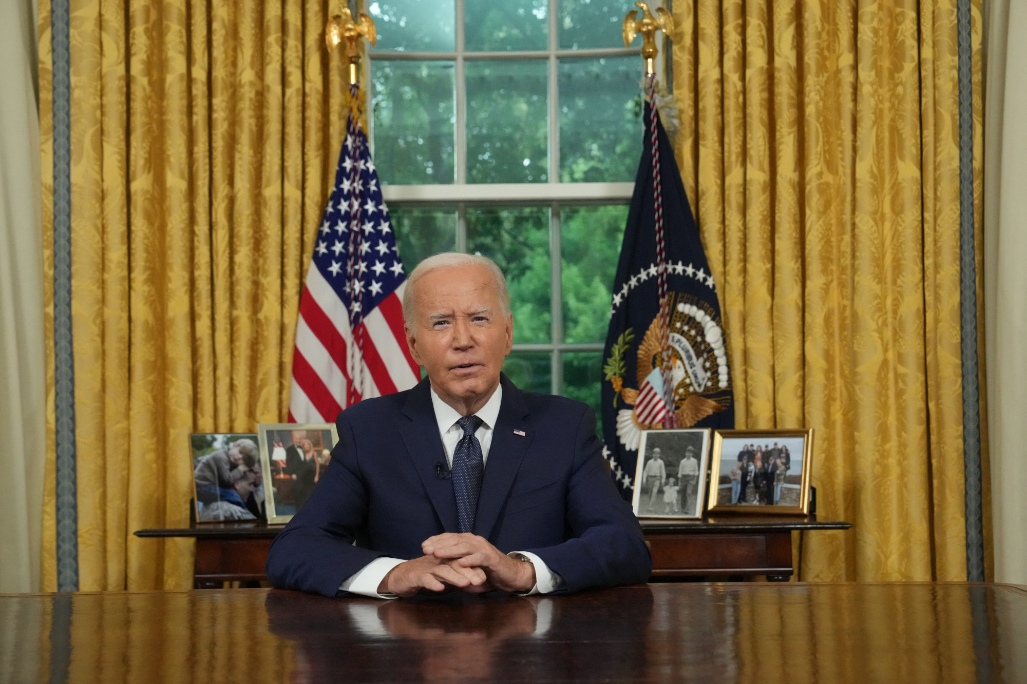 Joe Biden optimista a gázai témában