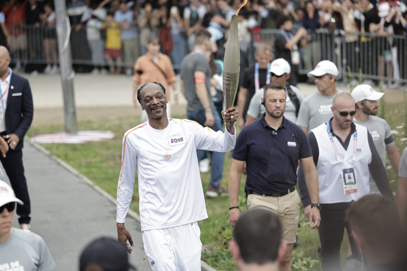 Snoop Dogg viszi az olimpiai lángot az utolsó szakaszon
