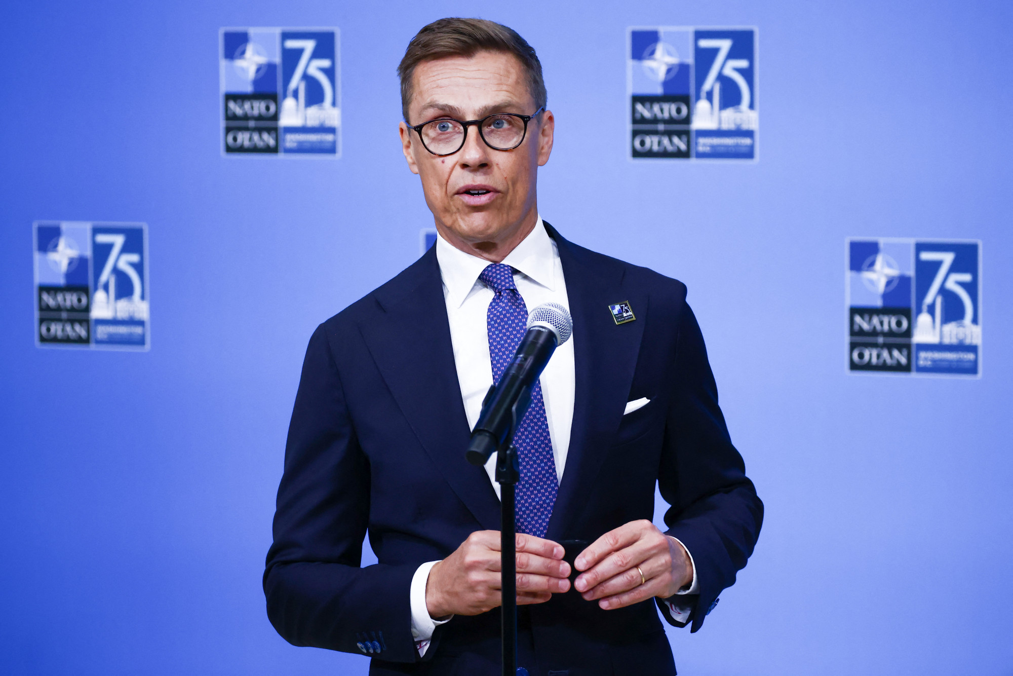 Alexander Stubb finn elnök a júliusi washingtoni NATO-csúcson