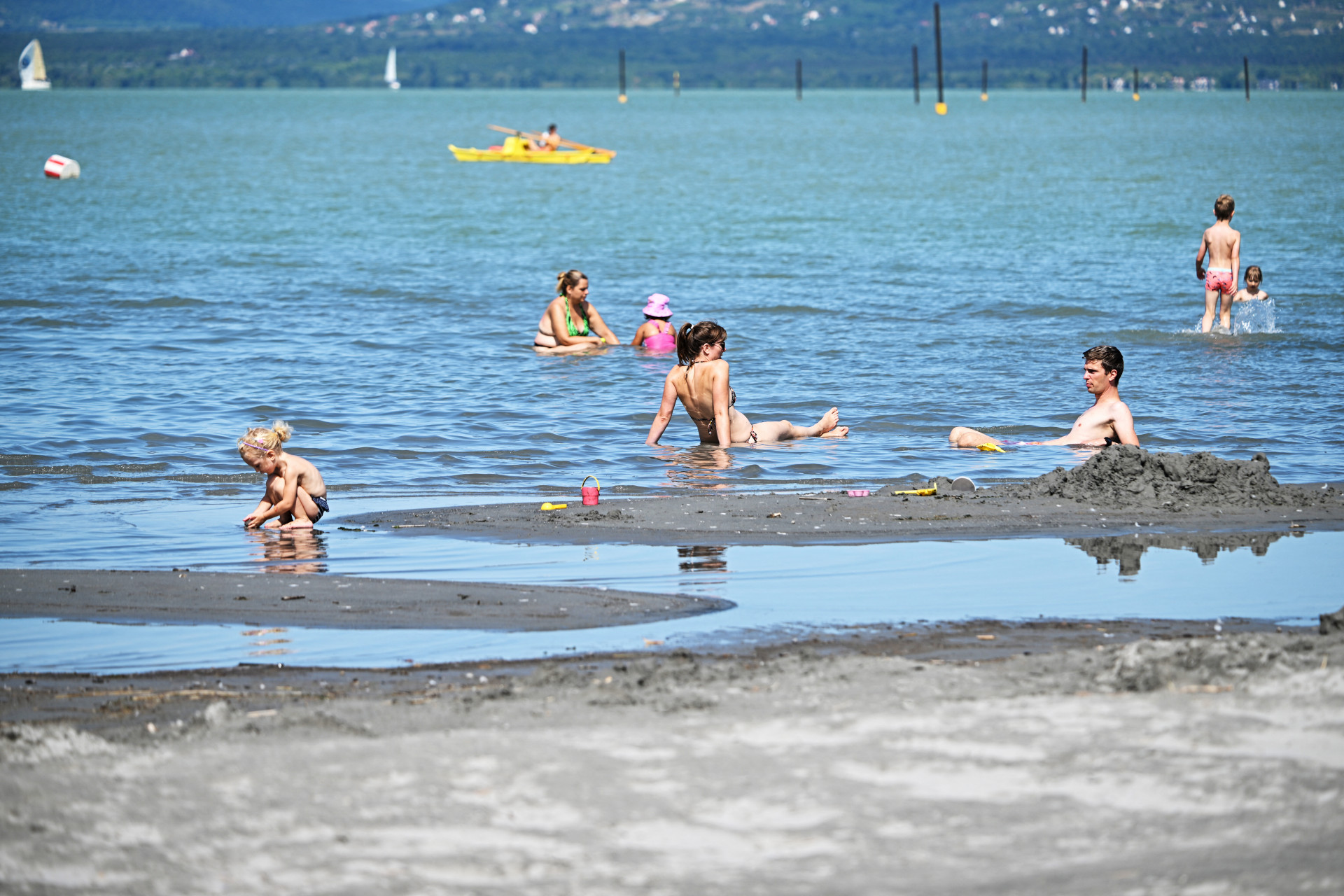 Alacsony a Balaton vízszintje