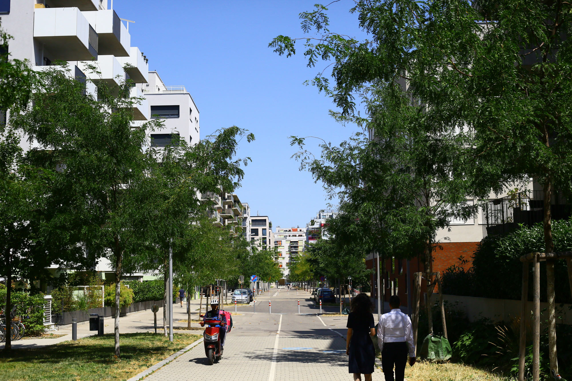 A Nordbahnviertel az egyik legjelentősebb barnamezős ingatlanfejlesztés jelenleg Bécsben. A Práter mellett elhelyezkedő lakások és irodák egy használaton kívüli volt pályaudvar helyén épülnek.